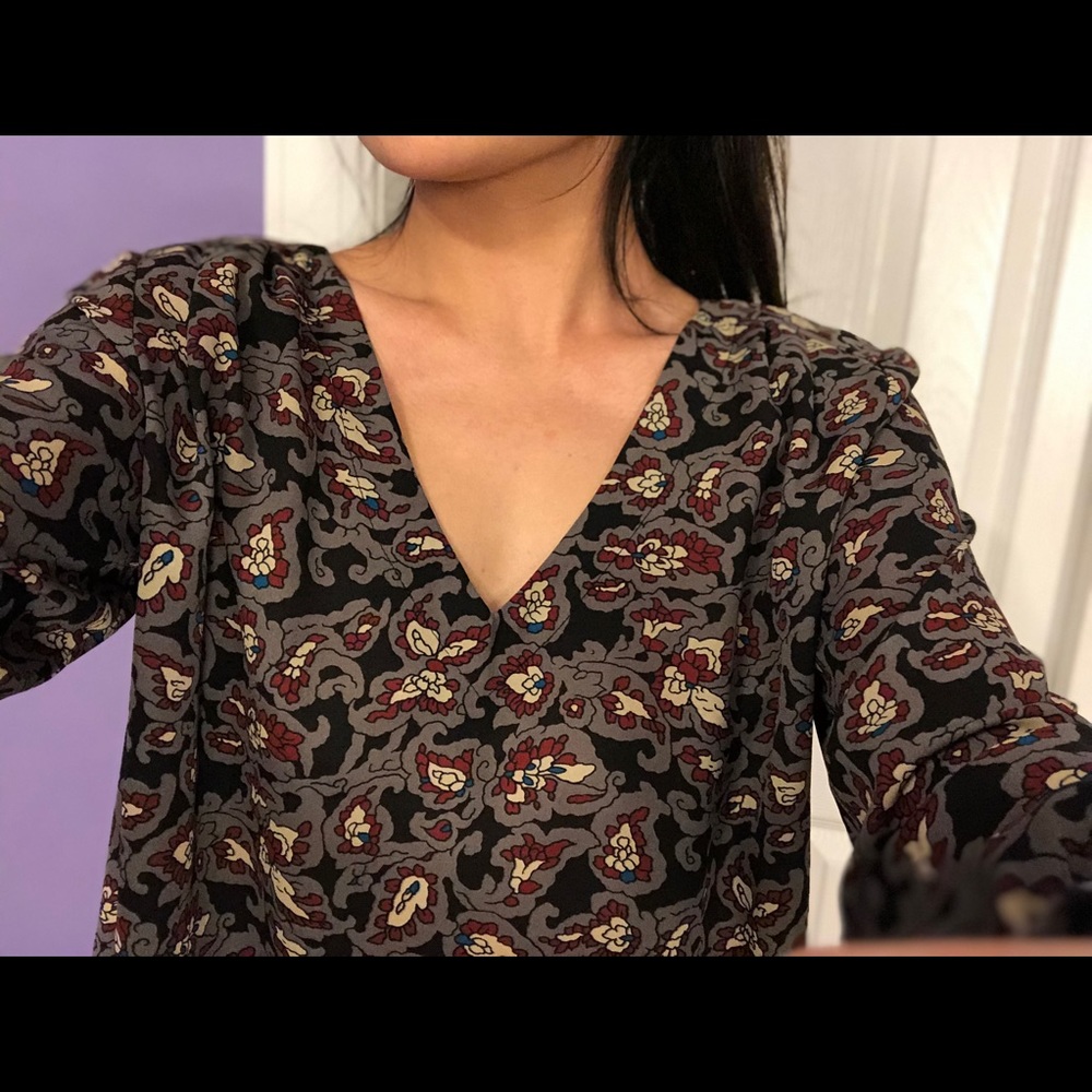 ✨V-neck long sleeve✨